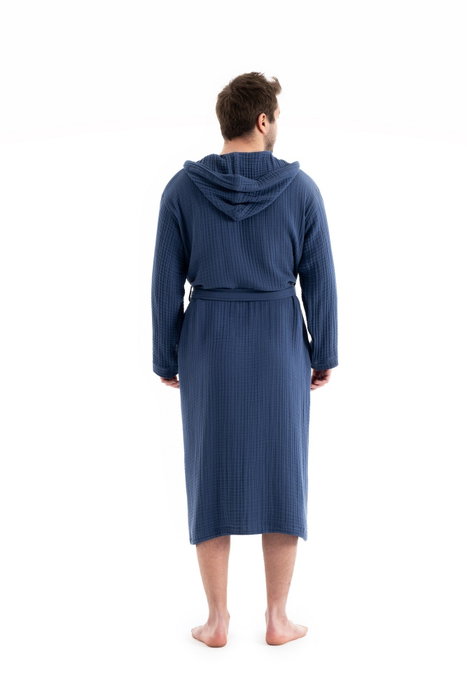 Mijölnir Albornoz Unisex Muslin Azul Marino L/XL